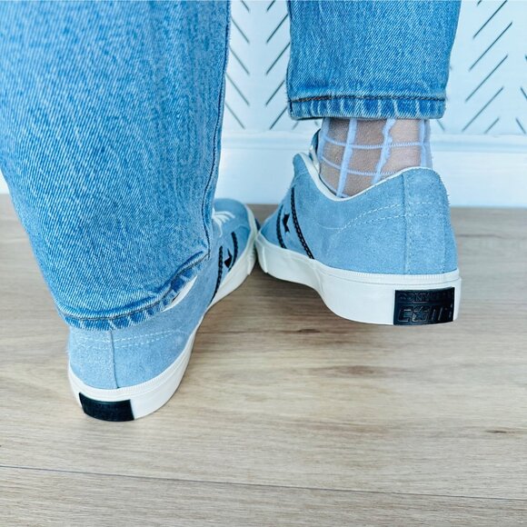 ⭐Converse One Star Academy Pro Ox Suede Low 8 Womens Shoes Blue Sneaker A09236C - Picture 5 of 14